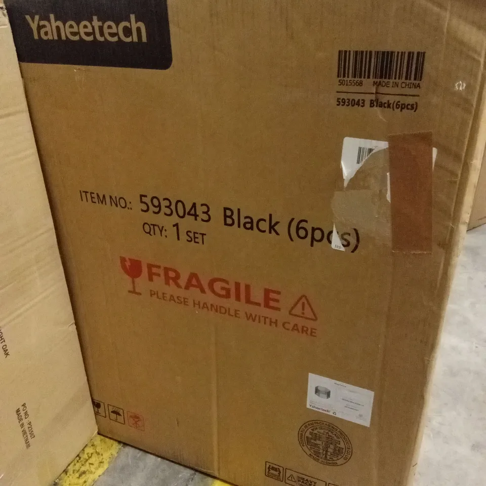 BOXED YAHEETECH DOG FENCE - BLACK (1 BOX)