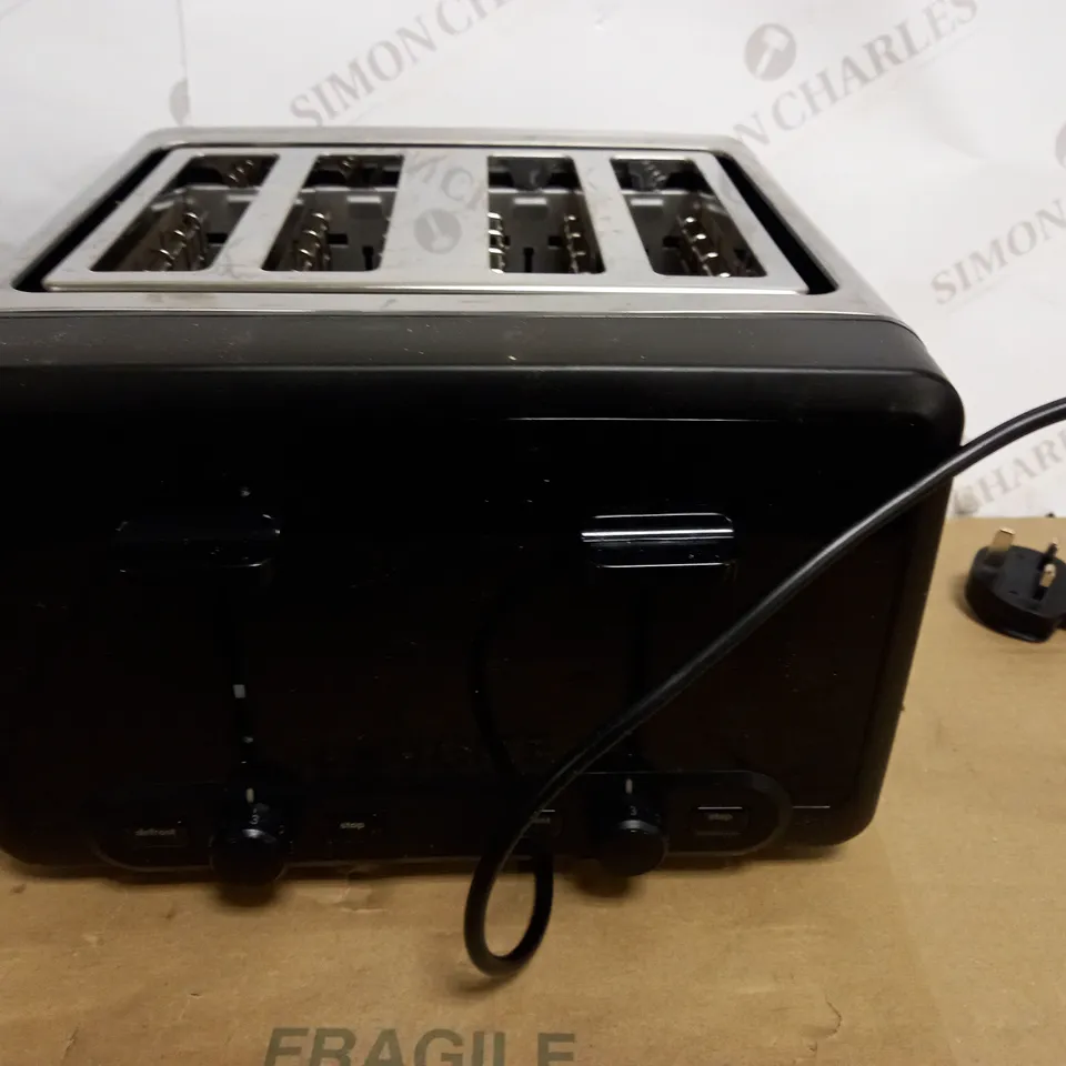 BOSCH DESIGNLINE 4 SLOT STAINLESS STEEL TOASTER
