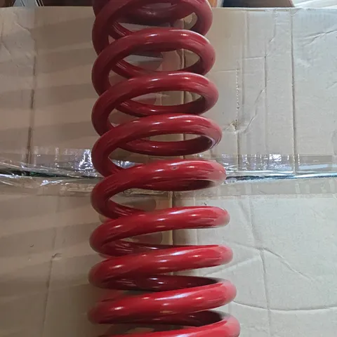 RED POWDER COATED COIL OVER SPRING 