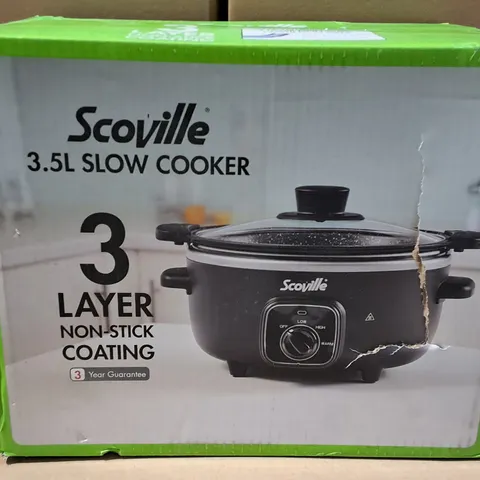 BOXED SCOVILL3 3.5L SLOW COOKER