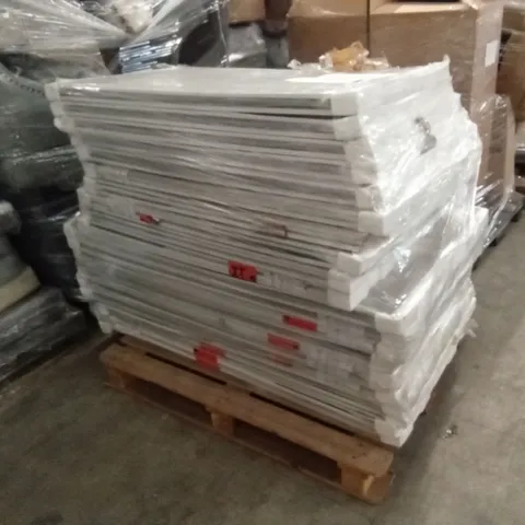 PALLET OF ASSORTED INCOMPLETE WARDROBE PARTS AND PIECES 