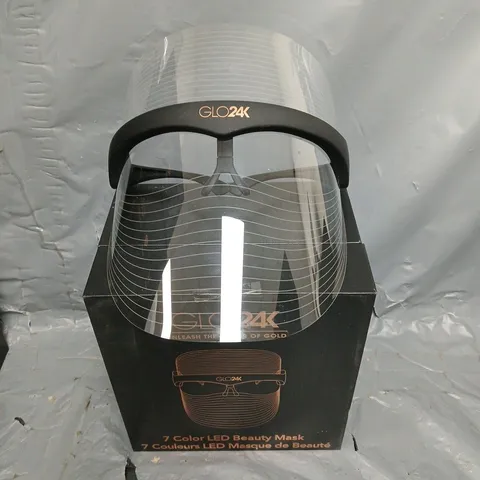 GLO24K 7 COLOUR LED BEAUTY MASK