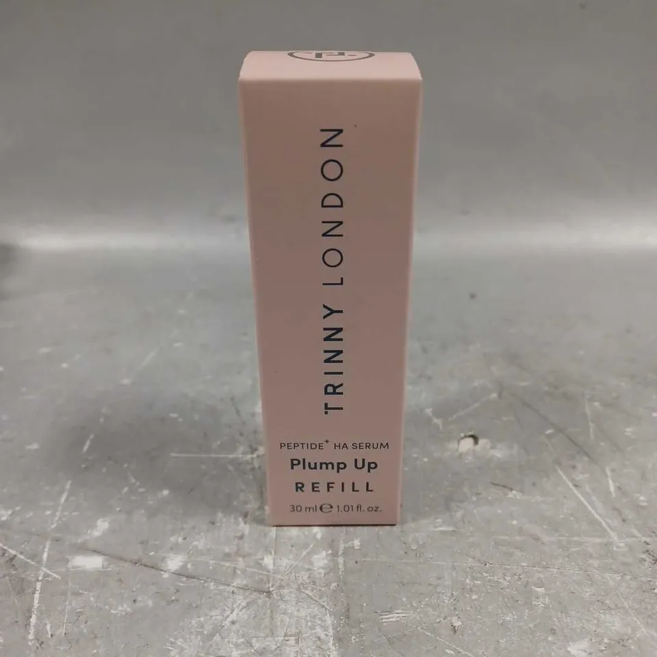 SEALED TRINNY LONDON PLUMP UP PEPTIDE+ HA SERUM REFILL 30ML