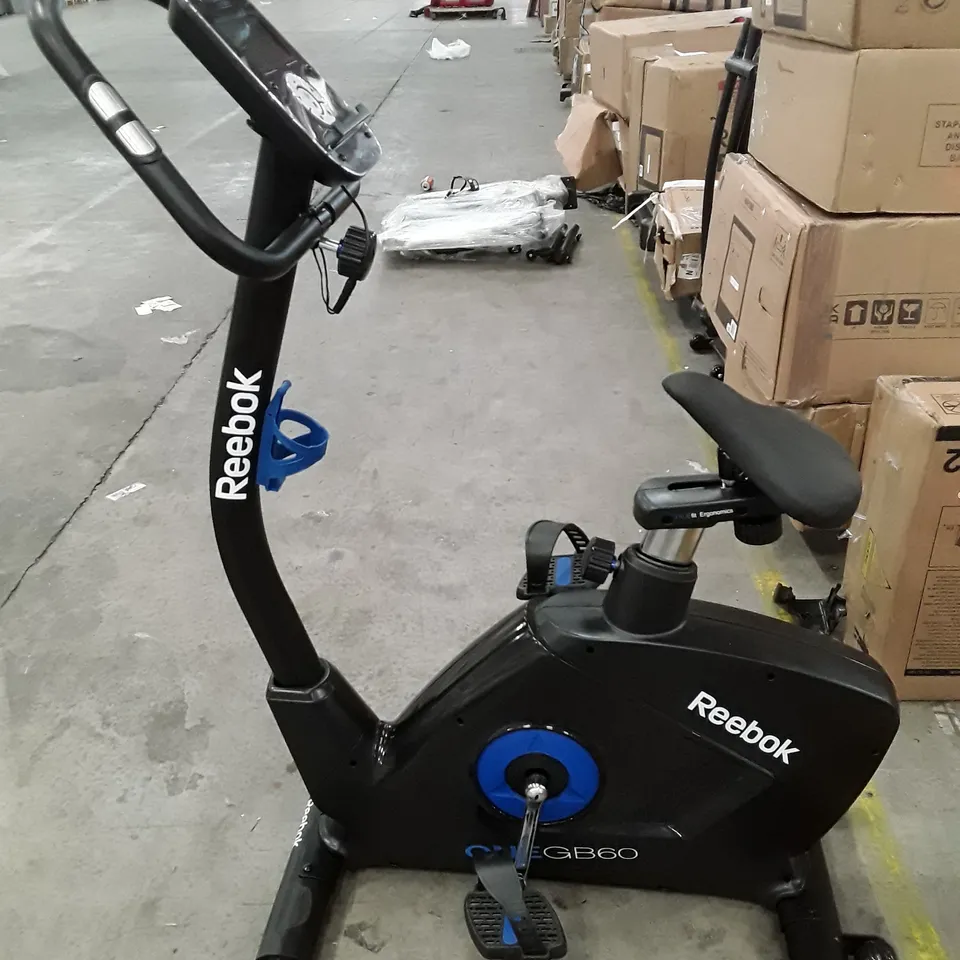 REEBOK ONE SERIS GB60 BIKE - BLACK/BLUE RRP £499