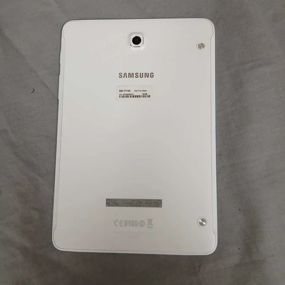 SAMSUNG GALAXY TAB A 8.0 TABLET (SM-T710) WHITE