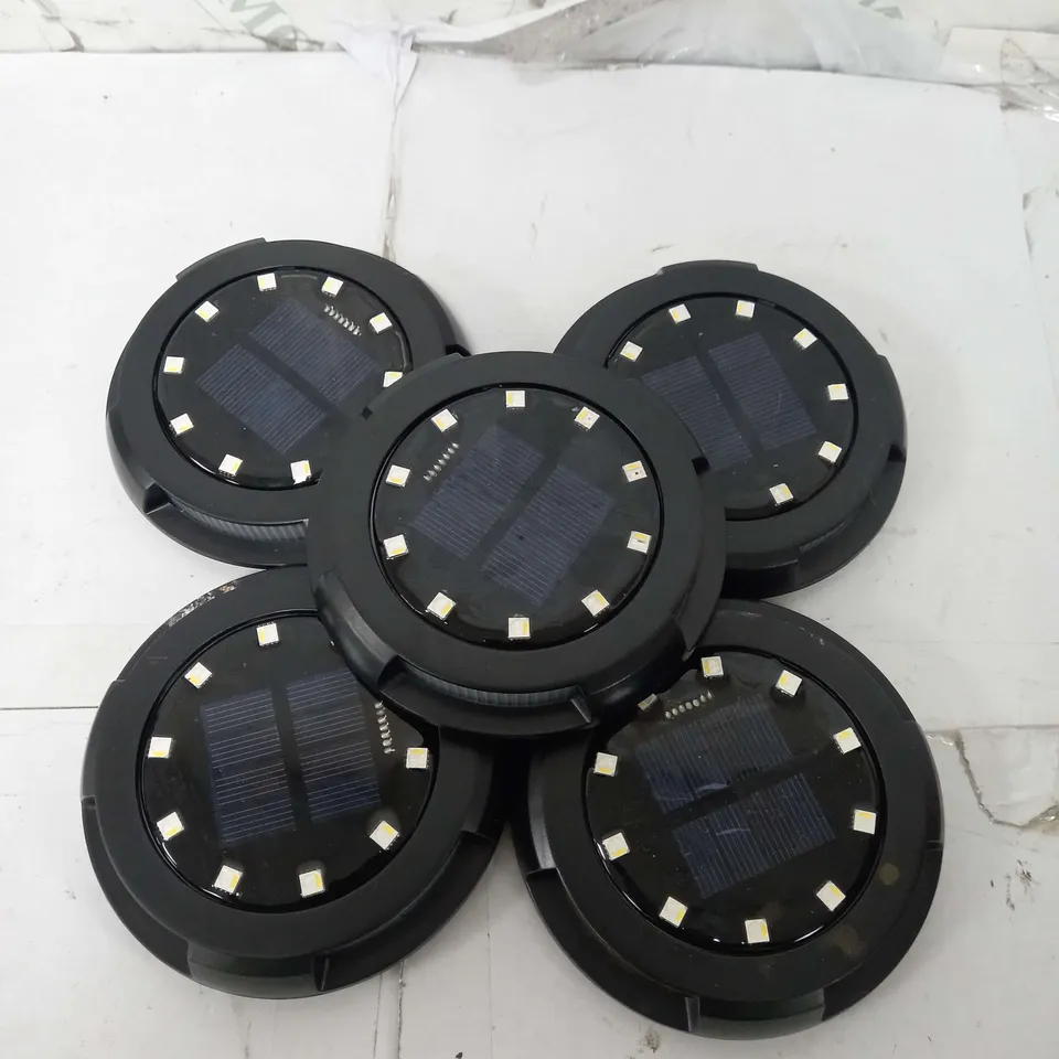BOXED BELL & HOWELL DUAL FUNCTION SET OF 5 LED ULTIMATE DISK LIGHTS