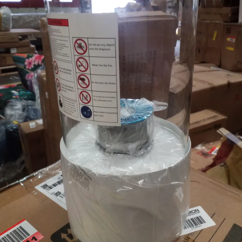 BOX CONTAINING 6 BIOETHANOL TABLETOP FIREPLACES