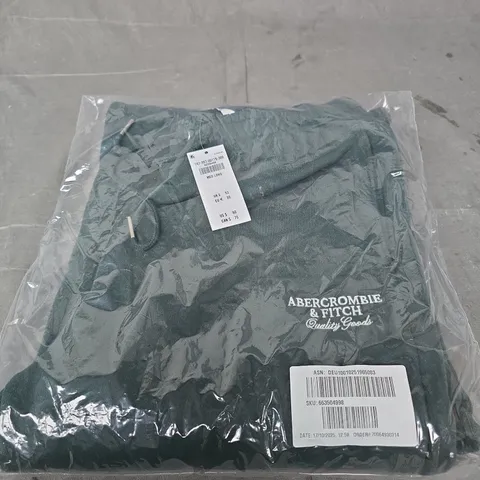 ABERCOMBIE & FITCH GREEN JOGGERS SIZE  MEDIUM LONG
