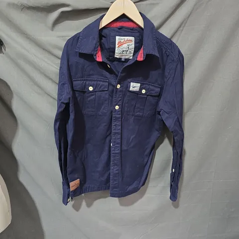 BRAKEBURN CUSTOM MADE NAVY SHIRT – MEN'S, SIZE S