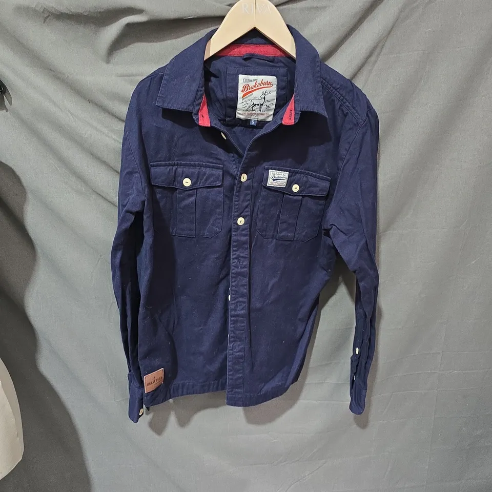BRAKEBURN CUSTOM MADE NAVY SHIRT – MEN'S, SIZE S