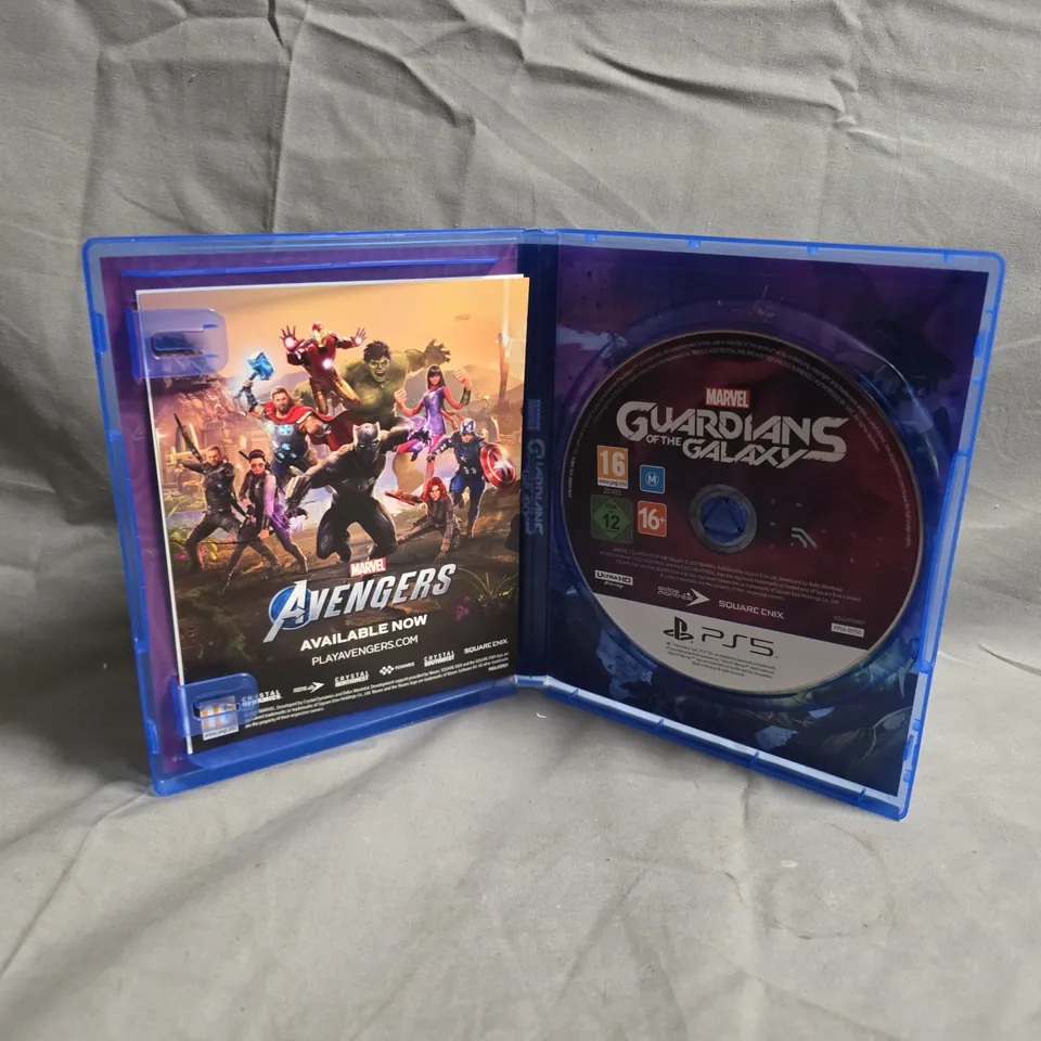 PS5 GUARDIANS OF THE GALAXY – GAME DISC IN CASE