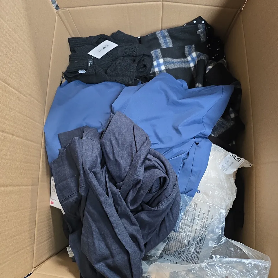 APPROXIMATELY 25 ASSORTED CLOTHING AND FASHION PRODUCTS IN VARIOUS STYLES AND SIZES - COLLECTION ONLY