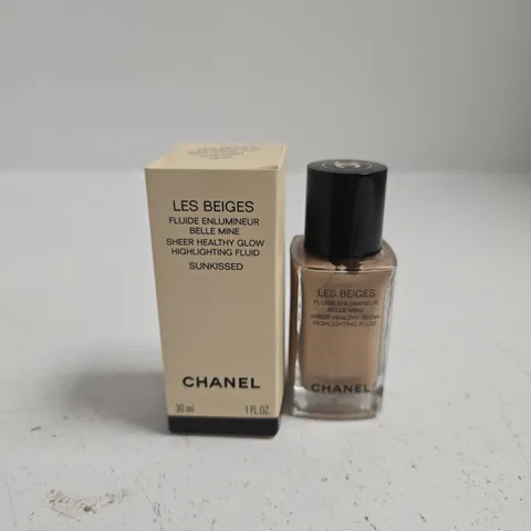 BOXED CHANEL LES BEIGES SHEER HEALTHY GLOW HIGHLIGHTING FLUID SUN-KISSED – 30 ML