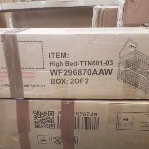 BOXED HIGH BED (2 BOXES)