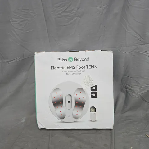 BLISS & BEYOND ELECTRIC EMS FOOT TENS – BOXED 