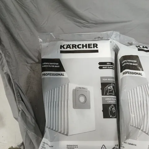 KÄRCHER PROFESSIONAL VACUUM CLEANER FILTER BAGS – 10 BAGS PER PACK (2 PACKS) 