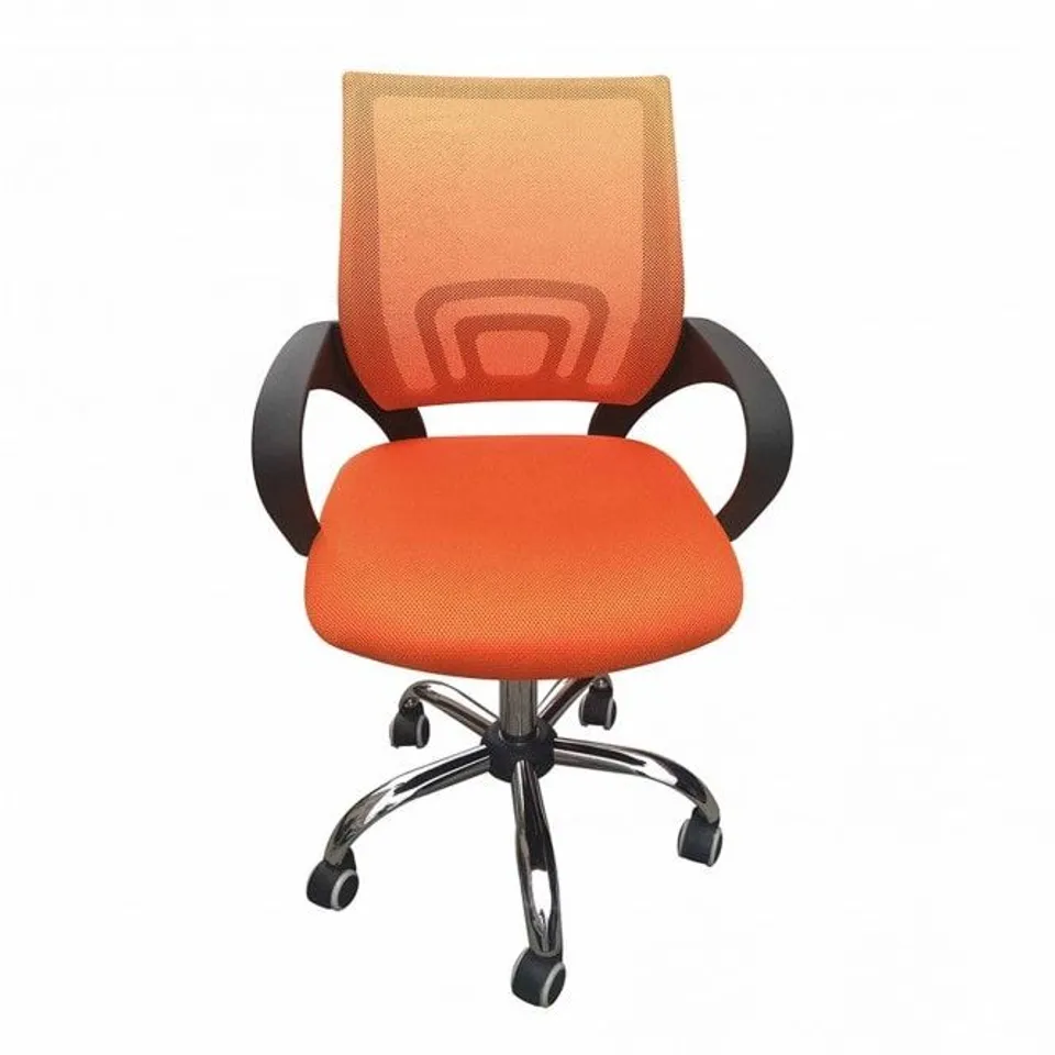 BOXED SHAUN ORANGE MESH OFFICE CHAIR (1 BOX)