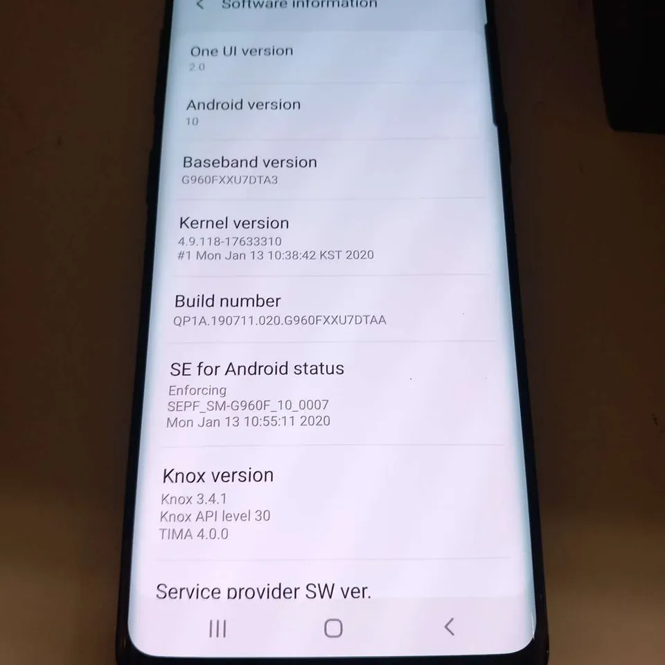 BOXED SAMSUNG GALAXY S9 SMARTPHONE 