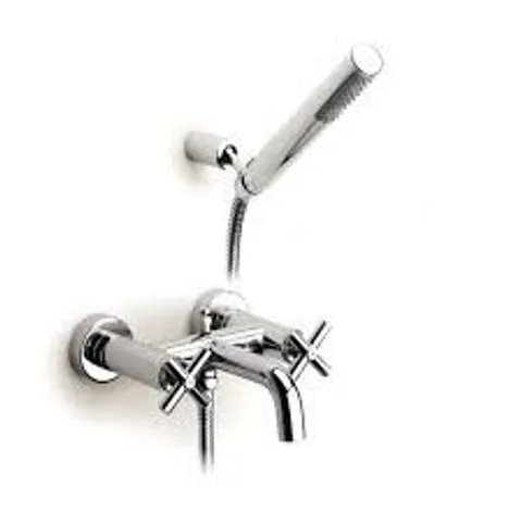 BRAND NEW BOXED LOFT WALL MTD BATH/SHOWER MIXER WITH KIT - CHROME