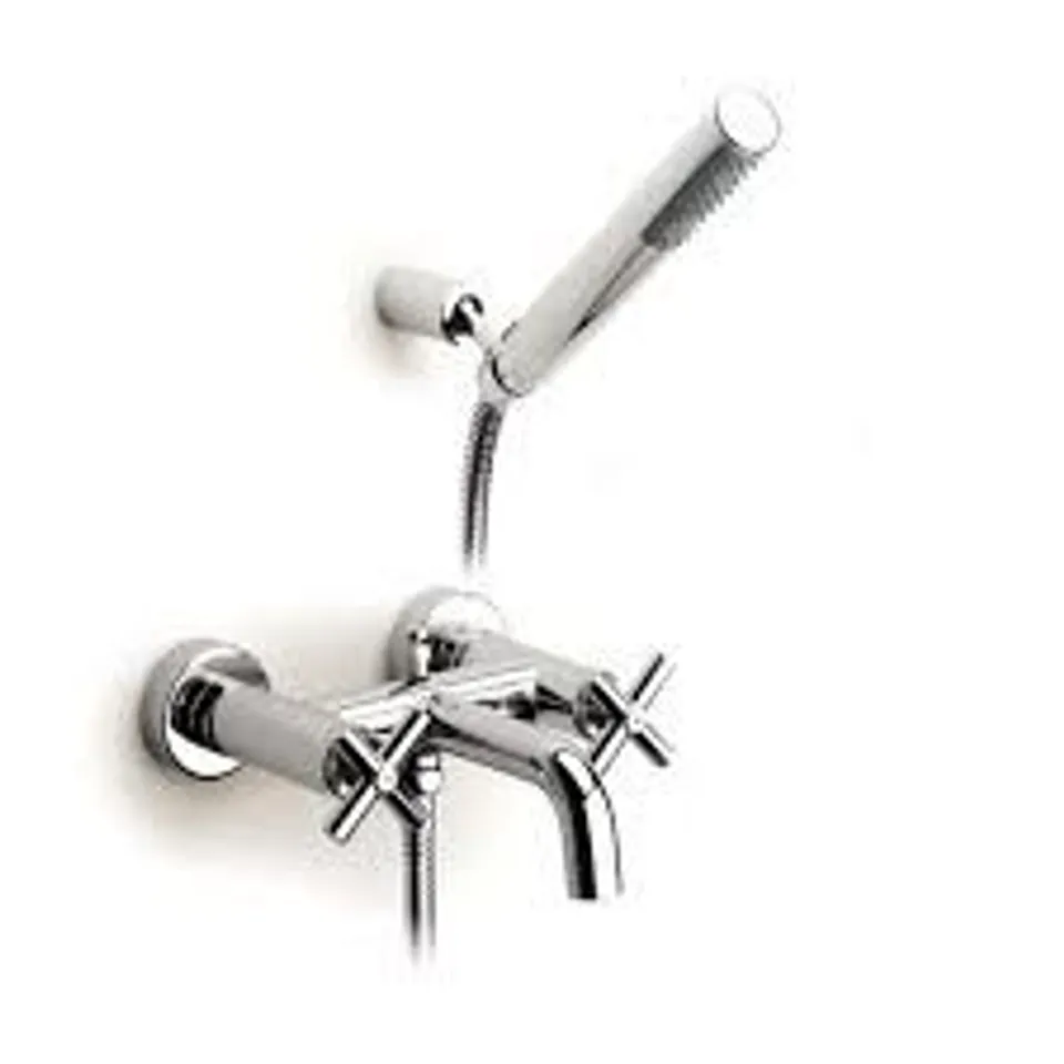 BRAND NEW BOXED LOFT WALL MTD BATH/SHOWER MIXER WITH KIT - CHROME