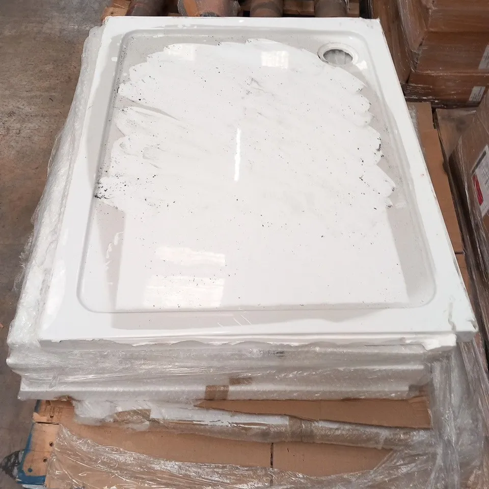 APPROXIMATELY 6 ASSORTED SHOWER TRAYS