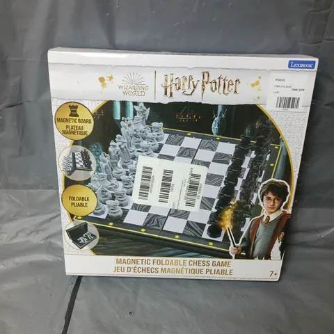 BOXED HARRY POTTER MAGNETIC FOLDABLE CHESS GAME