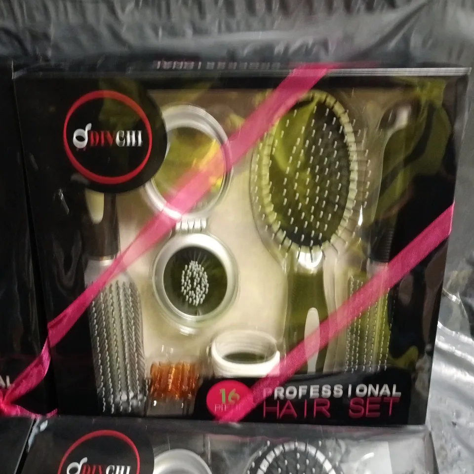 LOT OF 4 DIVCHI HAIRBRUSH SETS