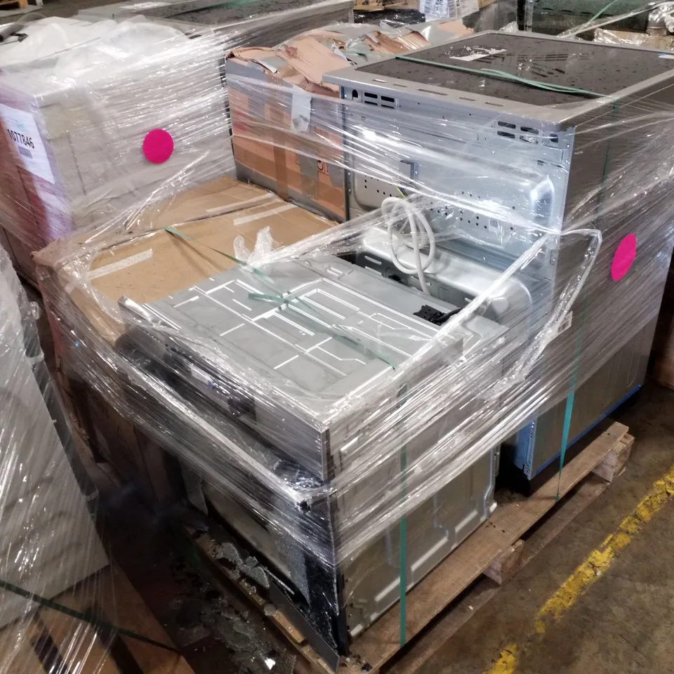 PALLET OF APPROXIMATELY 4 UNPROCESSED RAW RETURN WHITE GOODS TO INCLUDE;