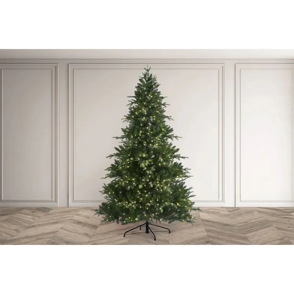 BOXED ROYAL FIR - ARTIFICIAL CHRISTMAS TREE WITH 8 FUNCTION LIGHTS (1 BOX)