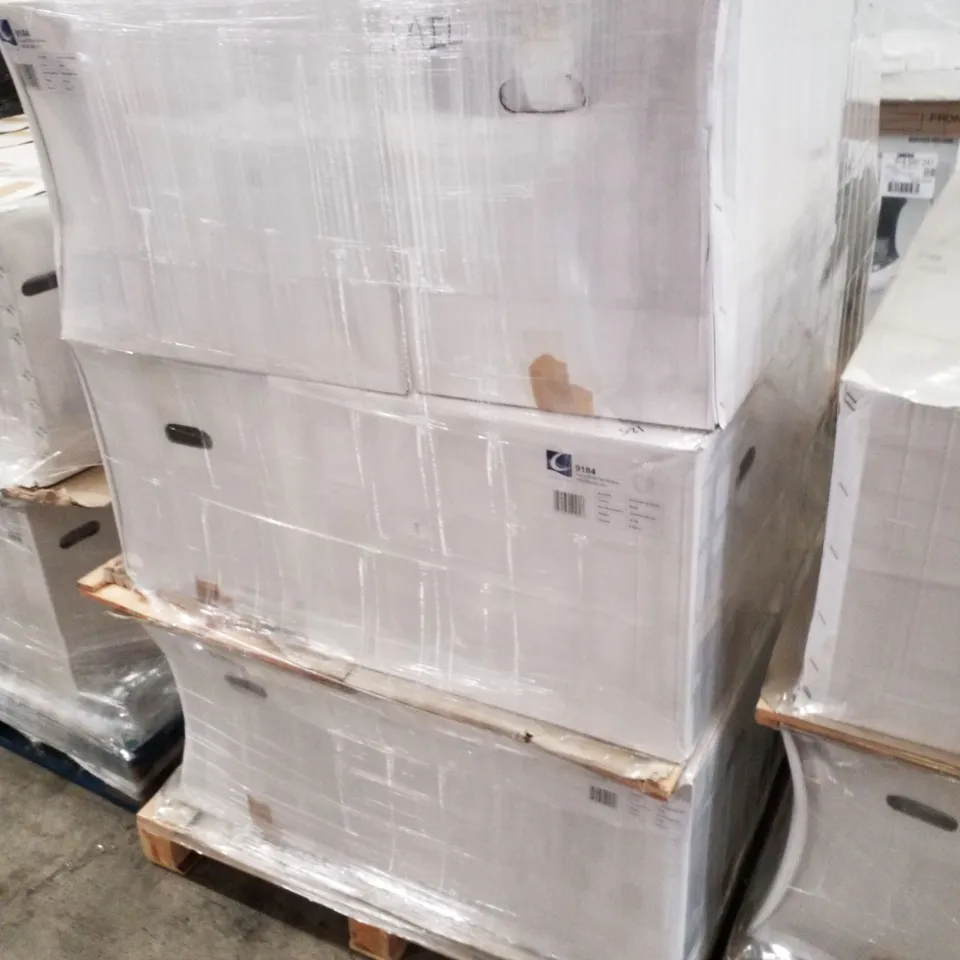 PALLET OF 15 CALYPSO AURORA BTW PAN RIMLESS 360×550×420MM