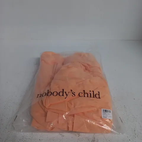 NOBODYS CHILD ORANGE IDA MIDI DRESS UK 14