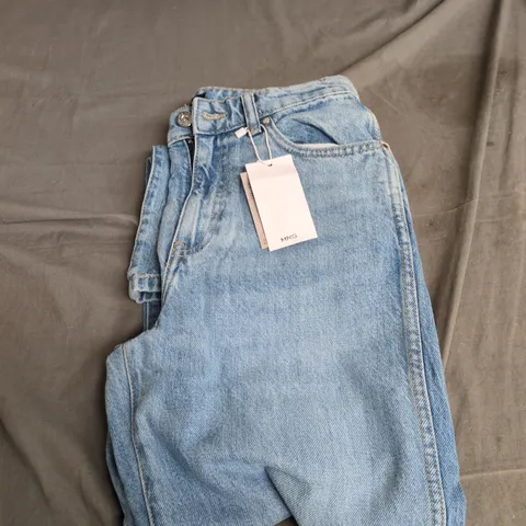 MANGO JEANS 328 CECILIA – WOMEN'S STRAIGHT HIGH-WAIST JEANS, EU36 (UK8)