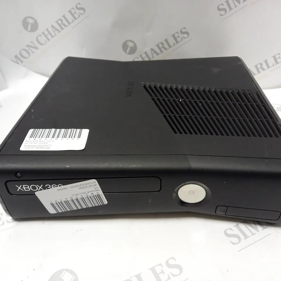 MICROSOFT XBOX 360 S IN BLACK