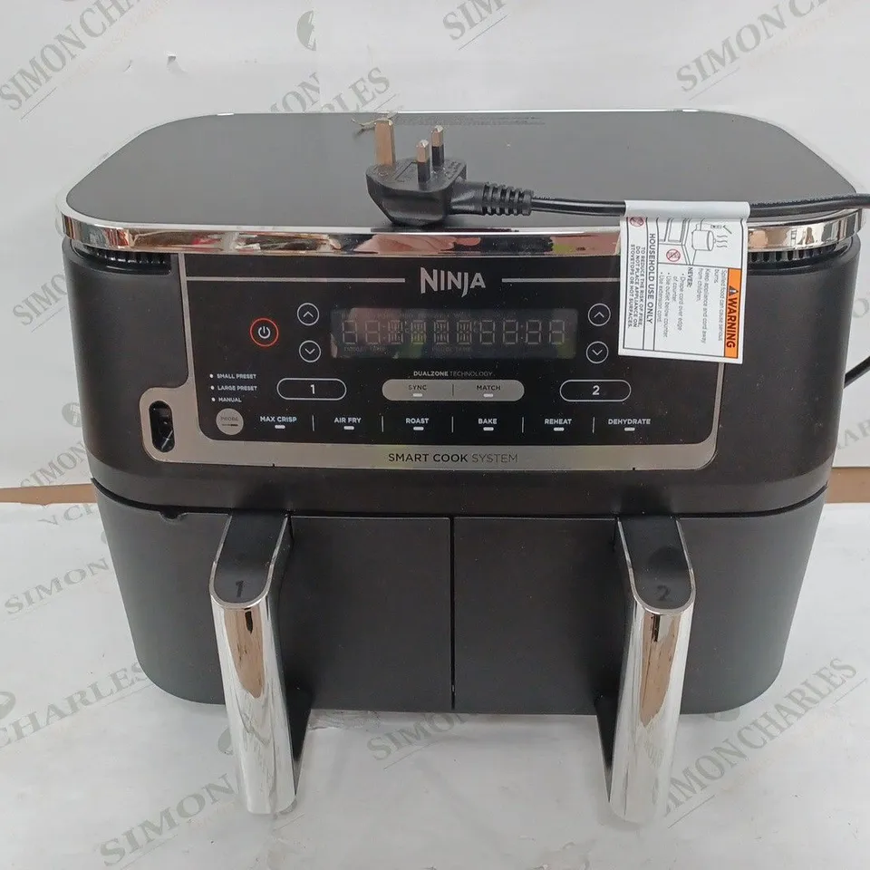 NINJA FOODIE MAX DUAL ZONE AIR FRYER