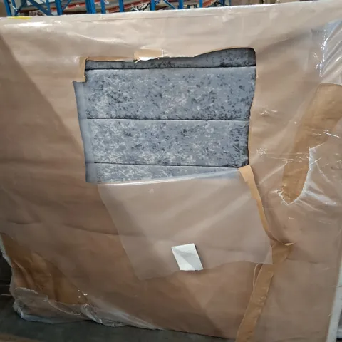 PATTERNED GREY HEADBOARD - APPROXIMATELY 155CM