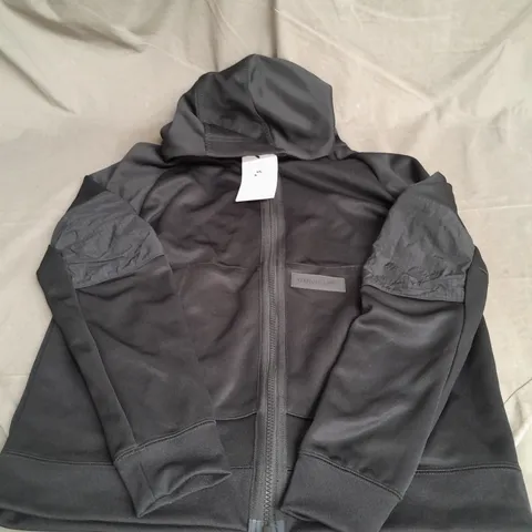 NIKE KIDS AIR MAX ZIP UP HOODIE IN BLACK SIZE XL