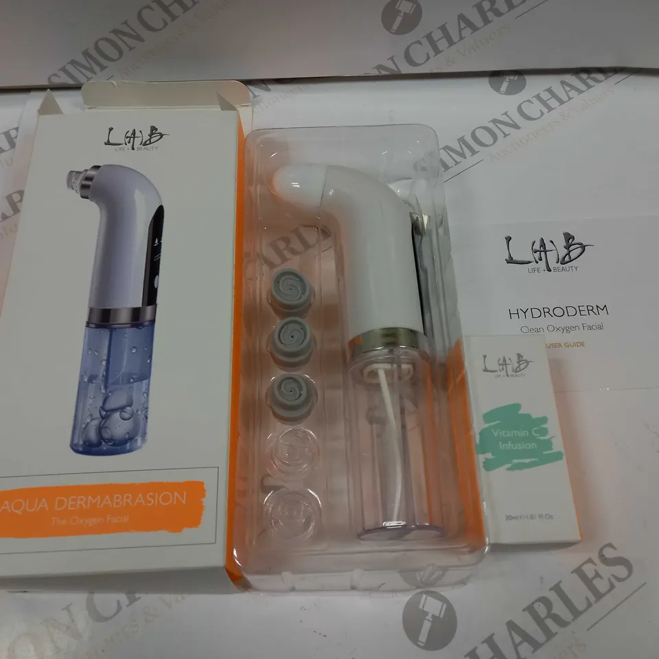 LAB AQUA DERMABRASION THE OXYGEN FACIAL WITH VITAMIN C INFUSION