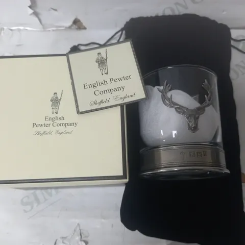 ENGLISH PEWTER COMPANY TUMBLER