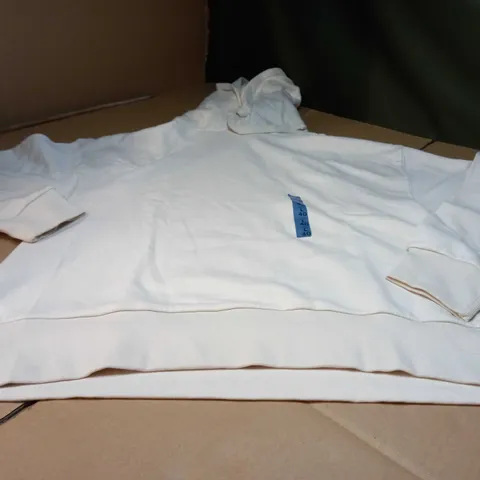 PULL&BEAR STONE HOODIE - LARGE