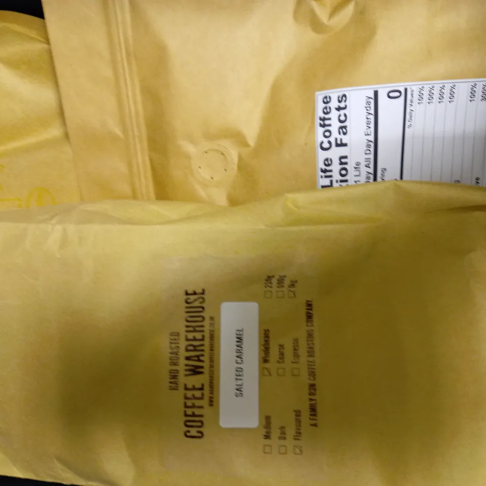 LOT OF 6 PACKS OF COFFEE BEANS