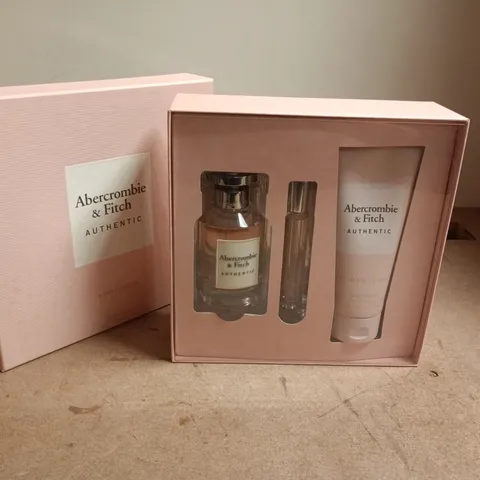 ABERCROMBIE & FITCH AUTHENTIC EAU DE PARFUM GIFT SET – 3-PIECE