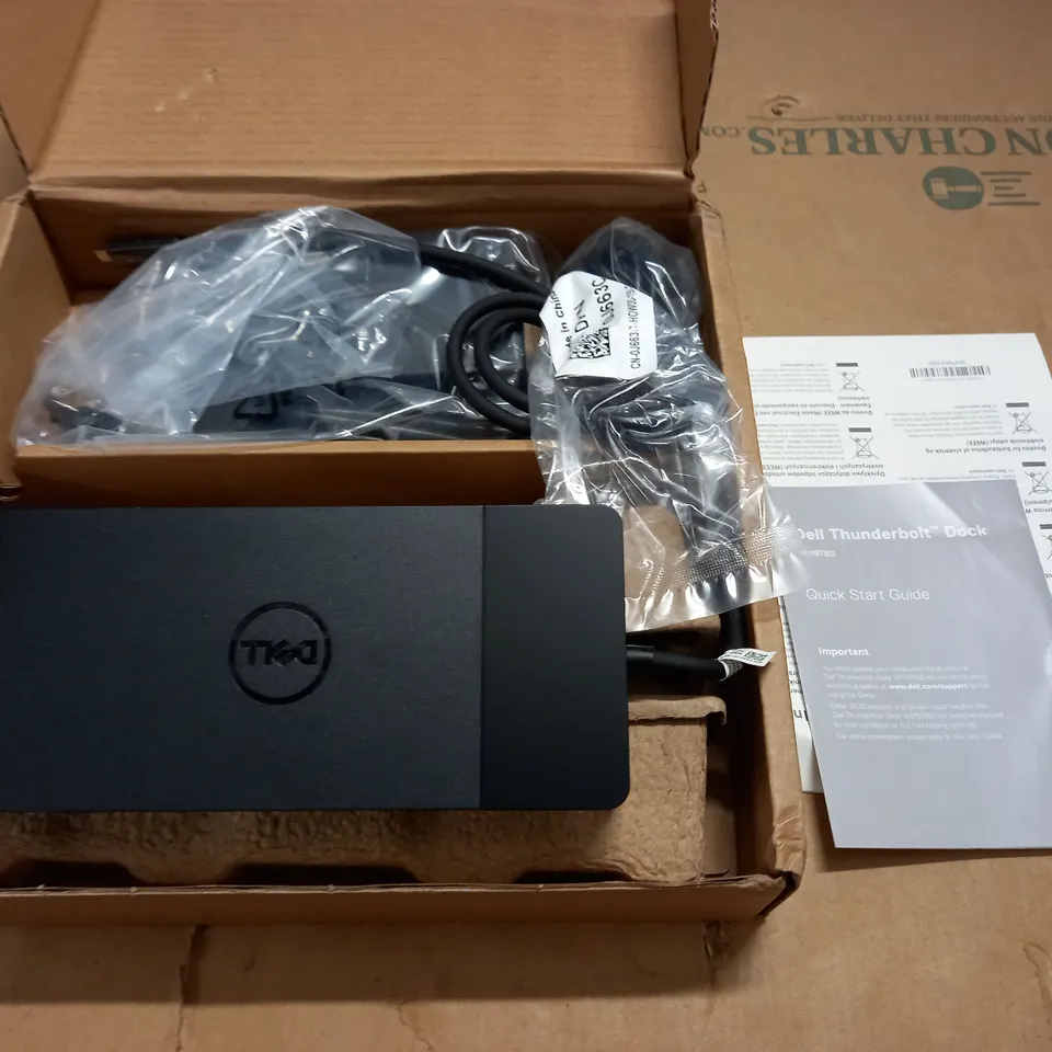 BOXED DELL K20A THUNDERBOLT DOCKING STATION - WD19TBS