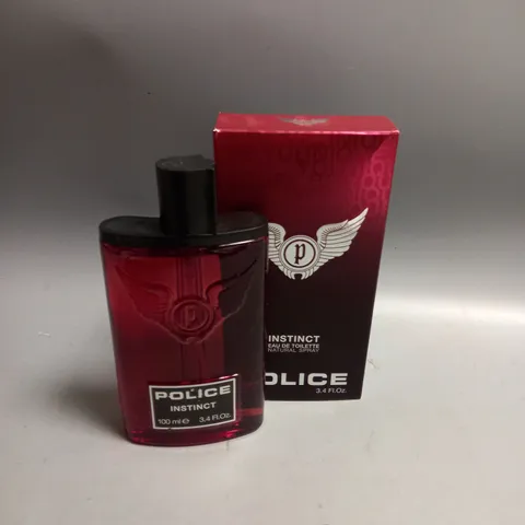 BOXED POLICE MENS INSTINCT EAU DE TOILETTE SPRAY 100ML