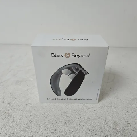 BOXED BLISS & BEYOND 4-HEAD CERVICAL RELAXATION MASSAGER