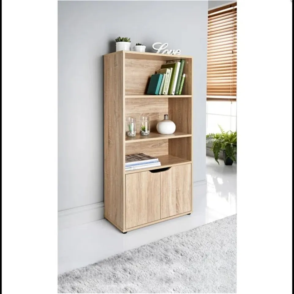 BOXED STRICKLAND 118CM H × 60CM W STANDARD BOOKCASE