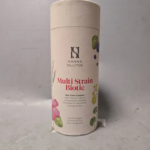 HANNA SILLITOE MULTI STRAIN BIOTIC