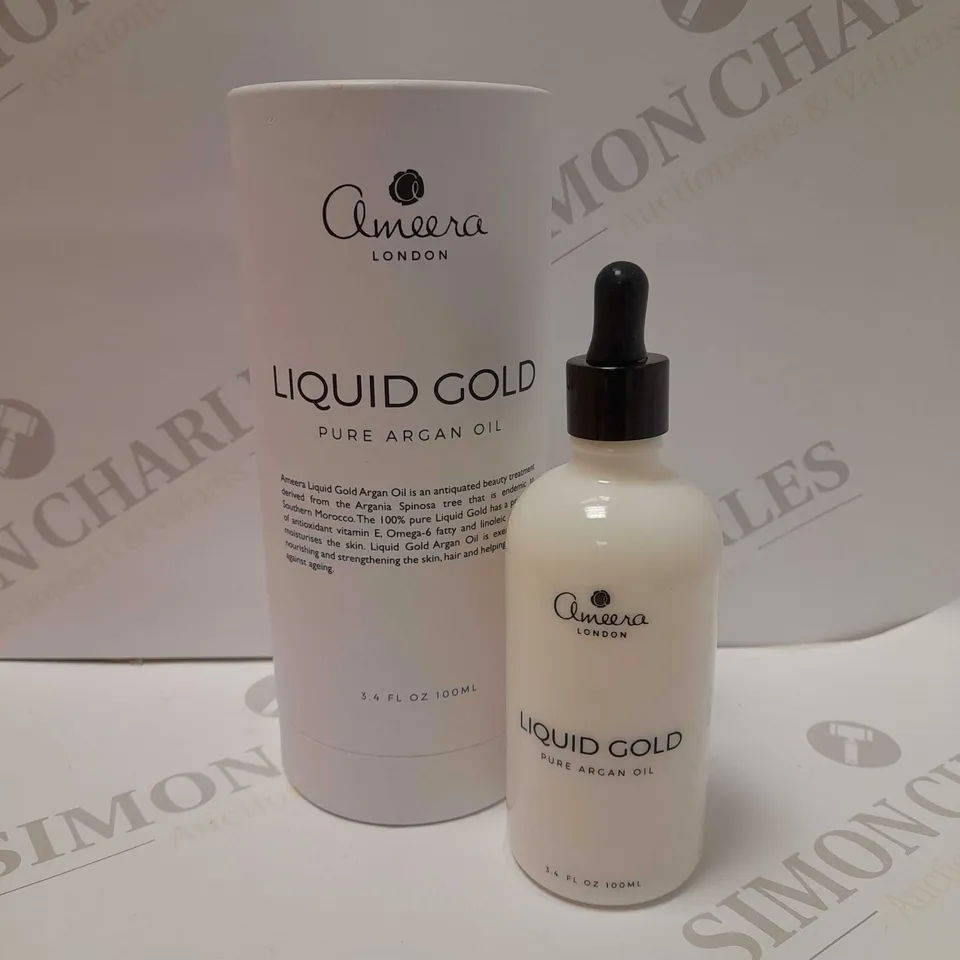 AMEERA LONDON LIQUID GOLD PURE ARGAN OIL 100ML