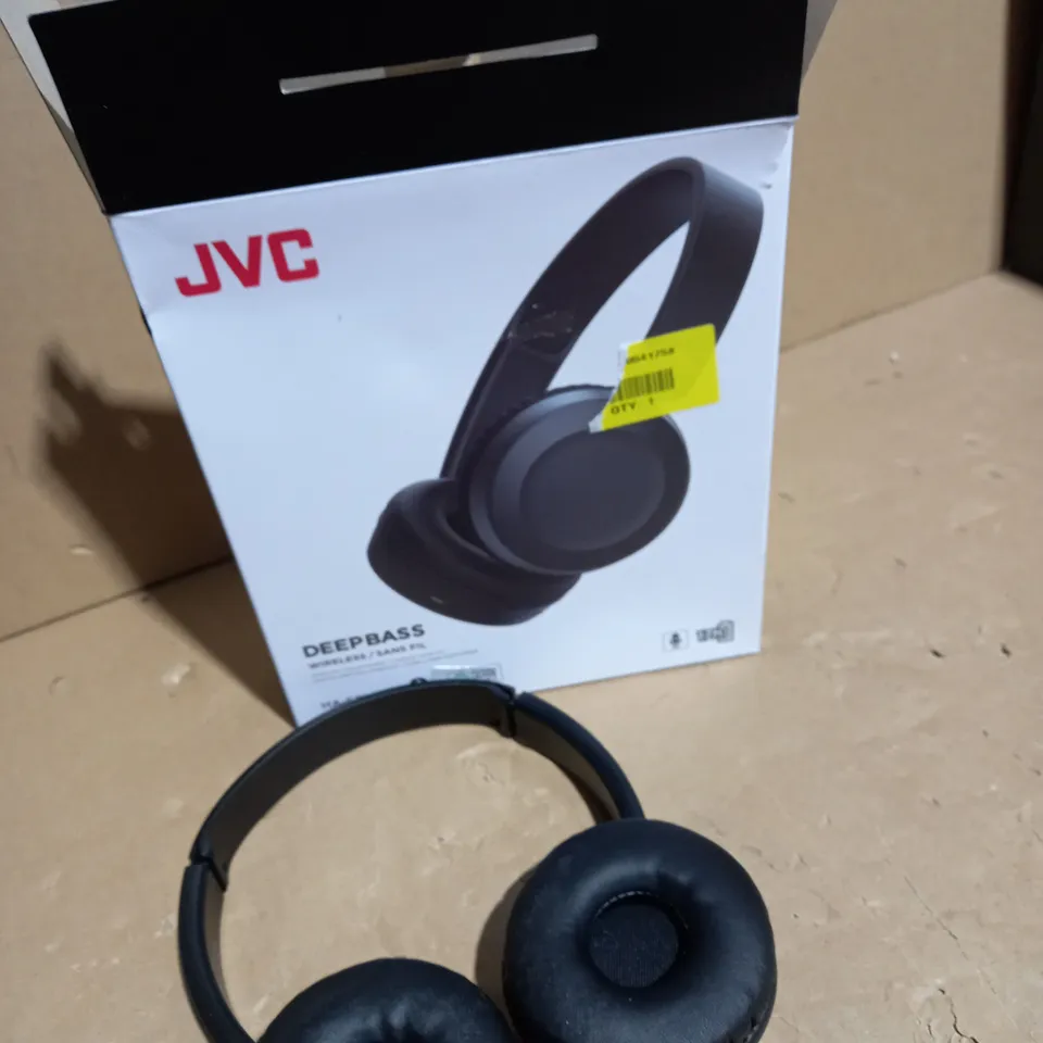 JVC HA-S31BT DEEP BASS WIRELESS/SANS FIL BLUETOOTH HEADPHONES