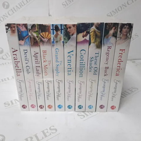 SEALED GEORGETTE HEYER 10-BOOK SET