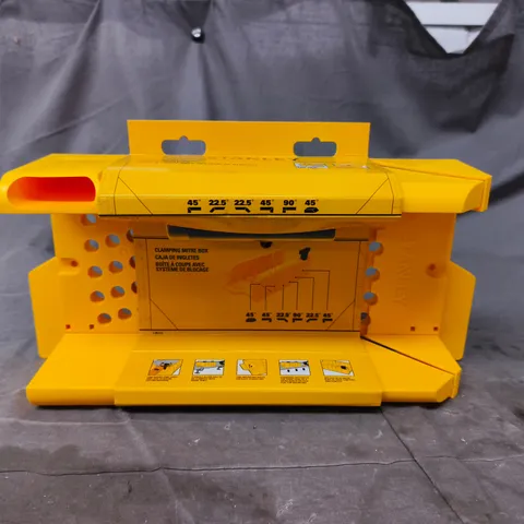 STANLEY CLAMPING MITRE BOX – YELLOW